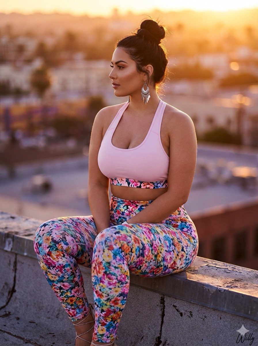 Golden Hour Rooftop Sunset Rest