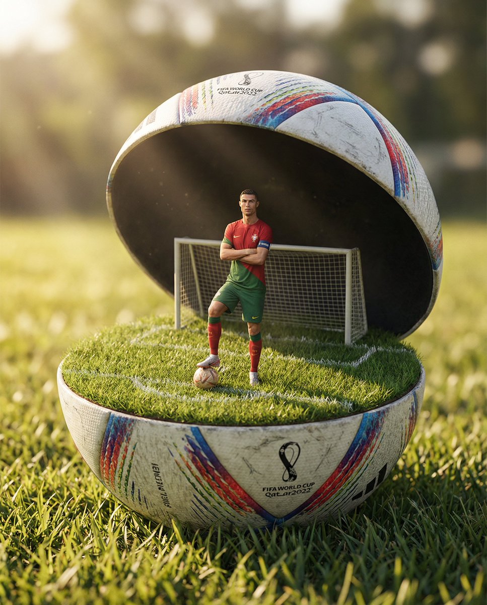Miniature World Diorama Inside a Sphere 4