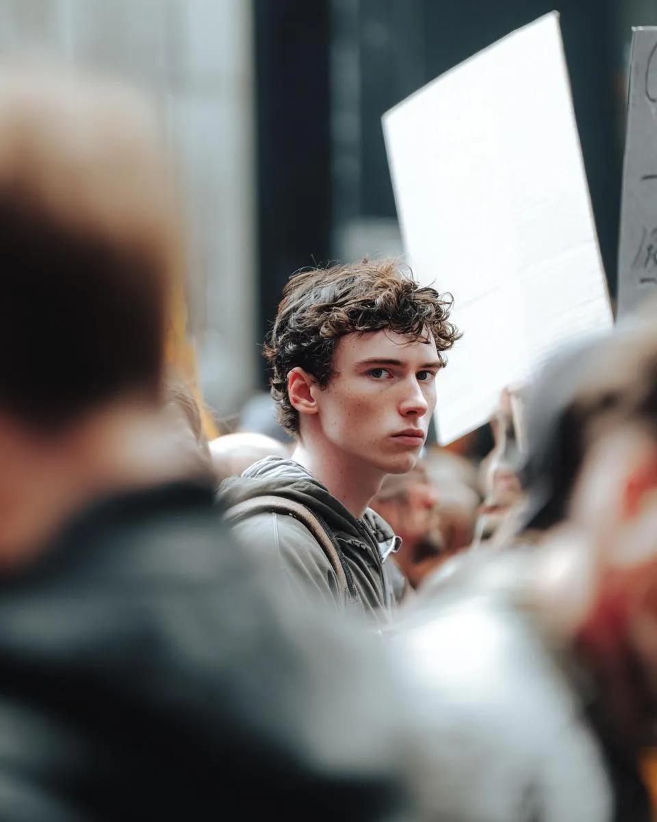 Cinematic Photojournalism of a Protest Subject