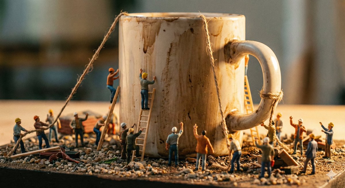 Tiny People, Giant Problem Diorama Prompt 2