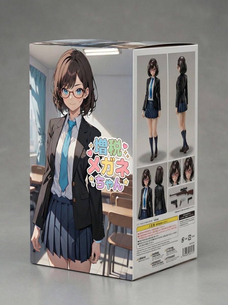 Plastic Model Kit Packaging Generation Prompt 3