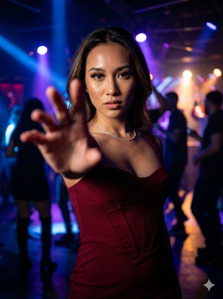 Cinematic Noir Fashion Photography Prompt 2