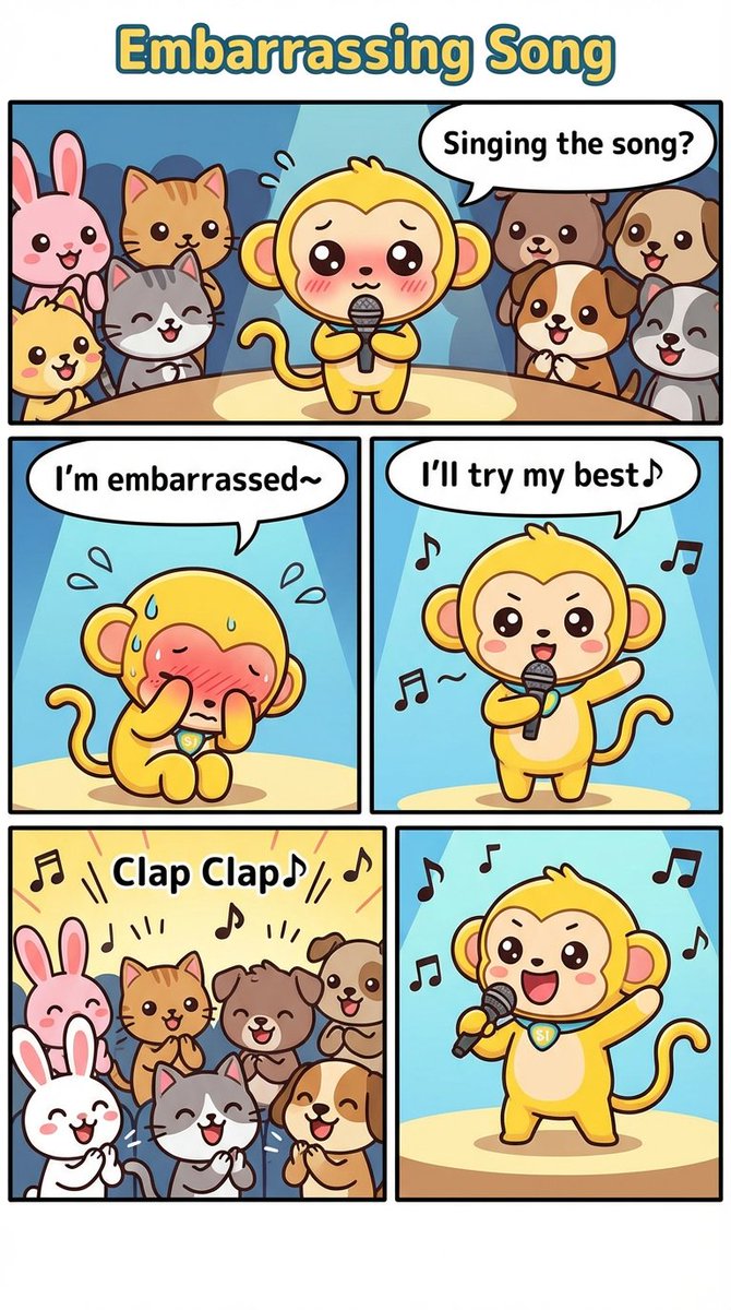 Nano Monkey's Adventure Manga Generation