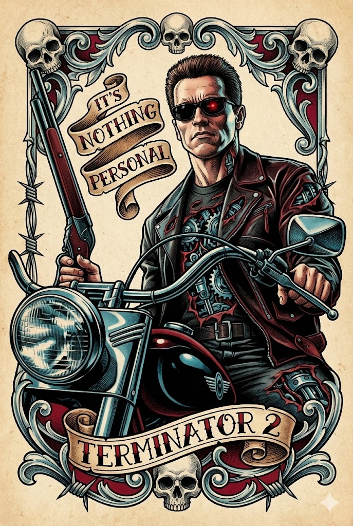 Neo-Traditional Tattoo Flash Prompt