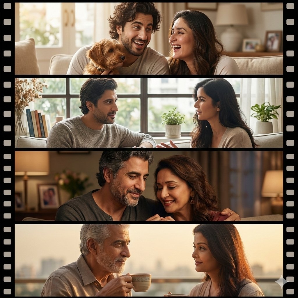 Cinematic Life-Journey Film Strip Portrait