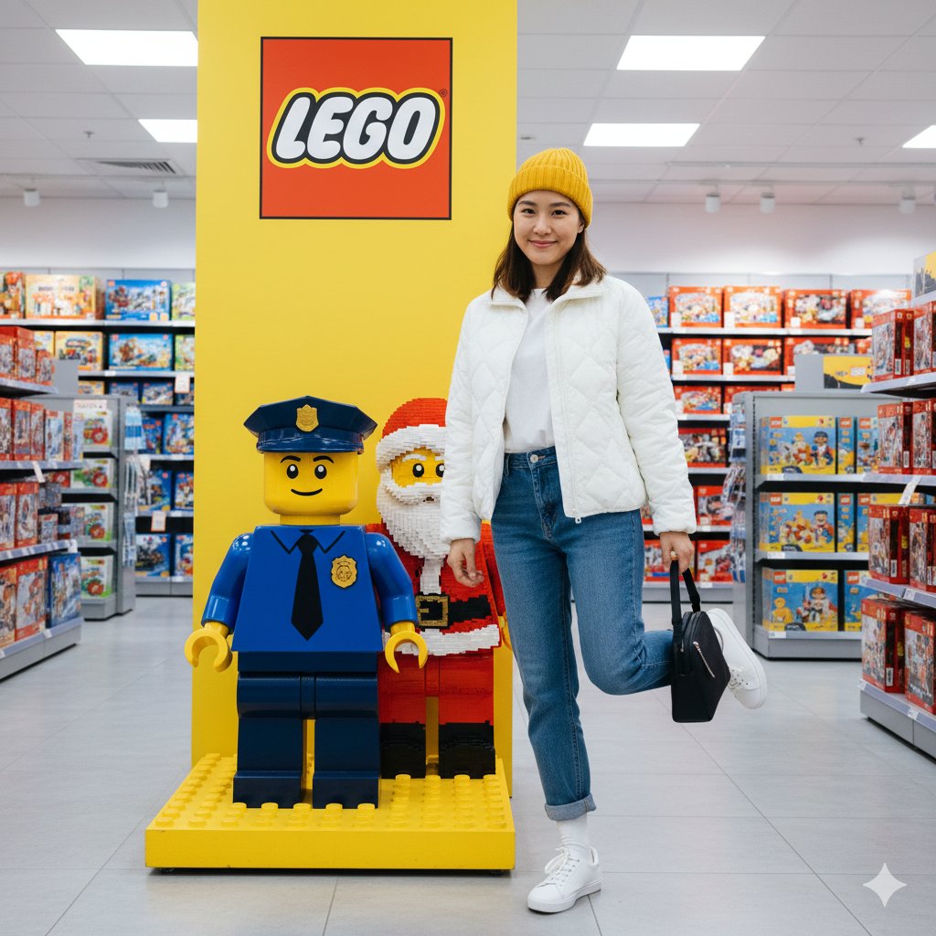 Lego Store Candid Lifestyle Photo Prompt 2