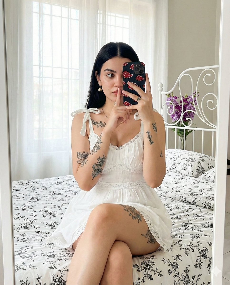 Ultra-Realistic Mirror Selfie with Akatsuki Phone Case