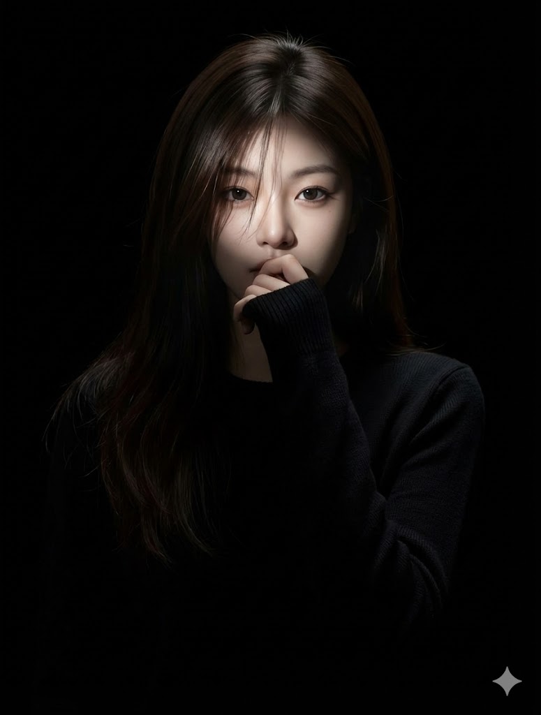 Hyperrealistic Anime Portrait with Split Lighting Prompt 3