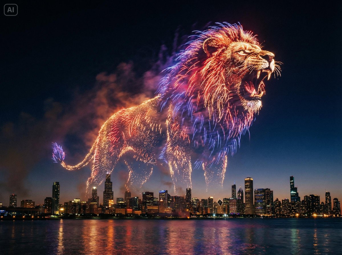Photorealistic Fireworks Display Prompt for Dreamina AI 2