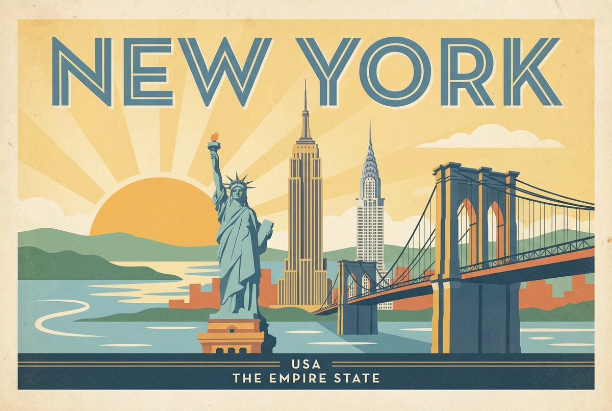 Magazine Cover Style Cityscape 4