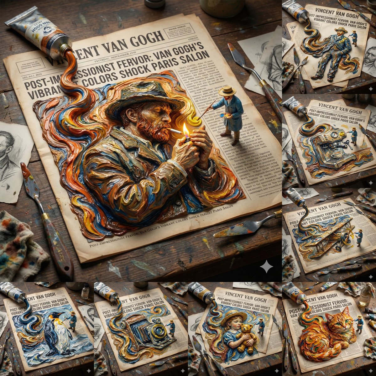 Van Gogh Style Transfer (JSON Template)