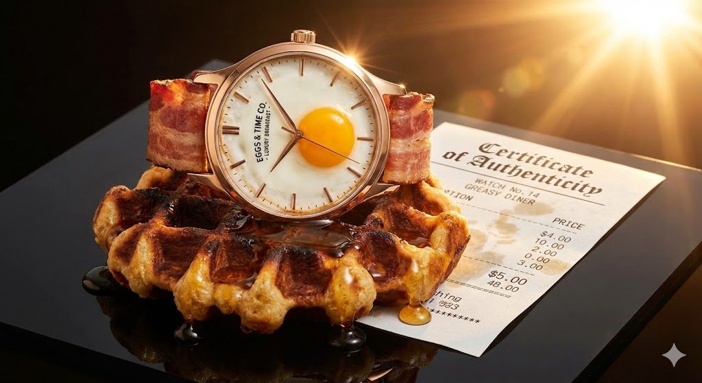 Luxury Watch Product Photography Prompt: Luxury vs. Absurdity