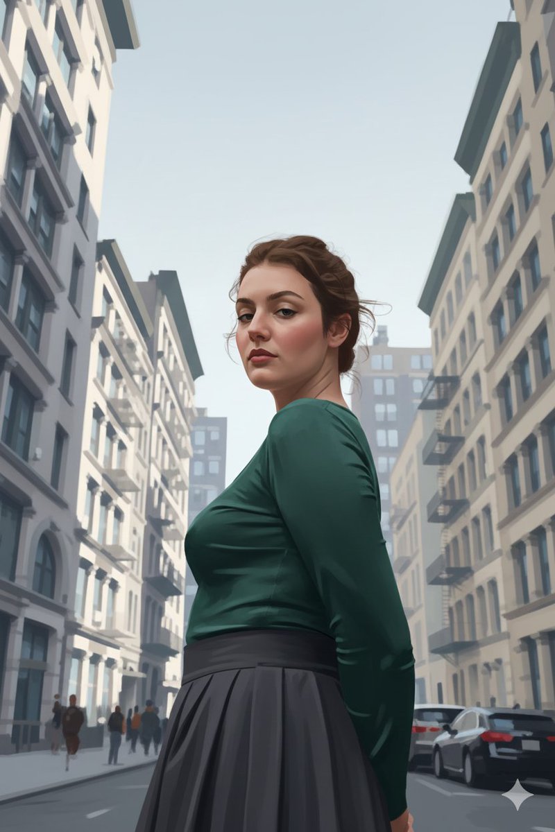 Ultra-Realistic Illustrated Portrait with Identity Preservation 2