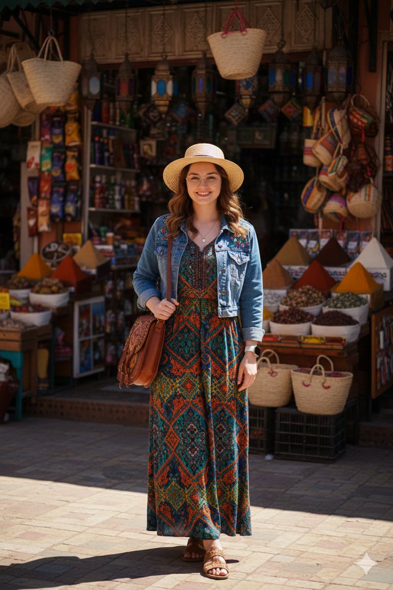 High-Fidelity Moroccan Souk Portrait 2