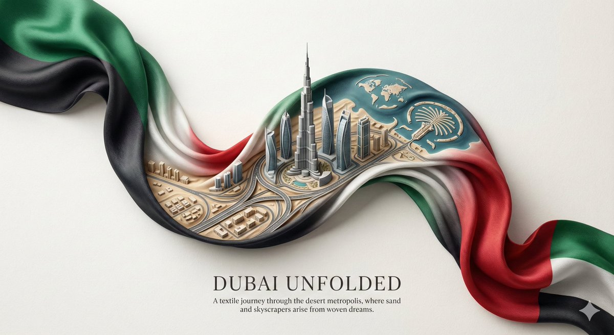 City Ribbon Poster Design Prompt 2