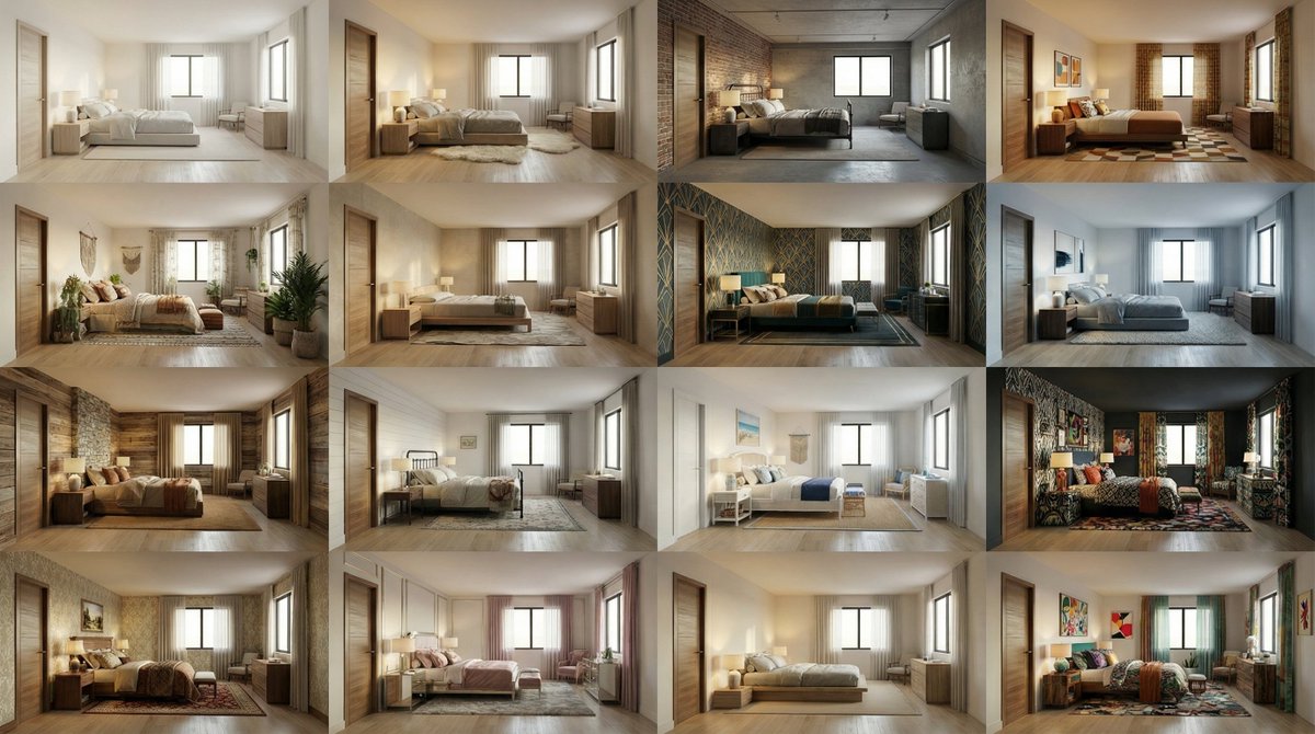 Architectural Interior Style Transformation with Depth Map Constraint 2