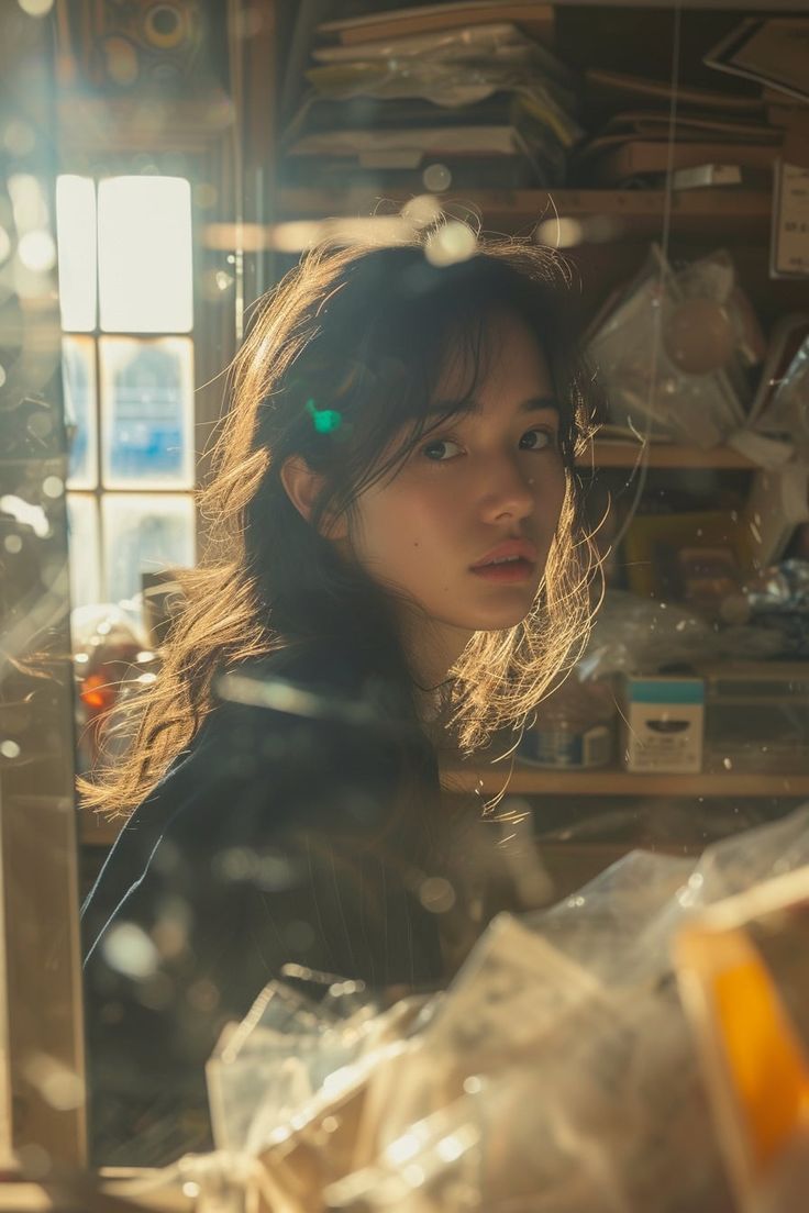 Cinematic Portrait with Backlighting and Clutter