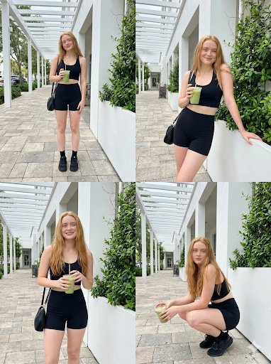 2x2 Lifestyle Fashion Collage (Sadie Sink)