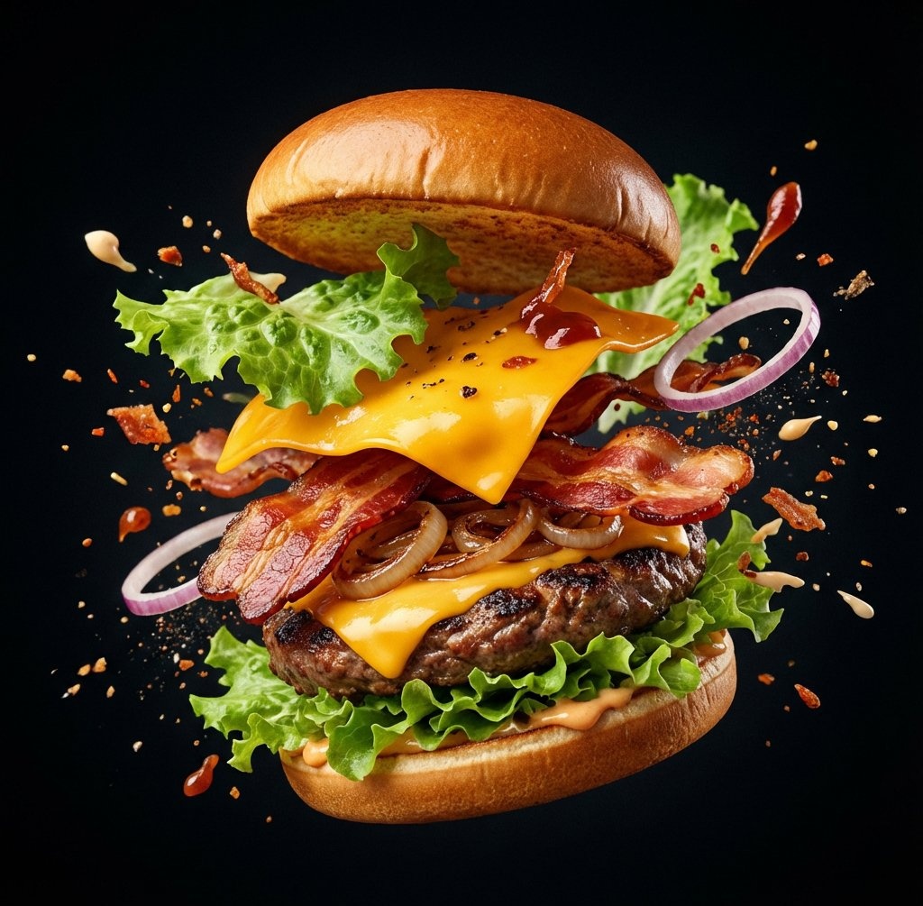 Dynamic Food Product Advertisement Poster (Duplicate)