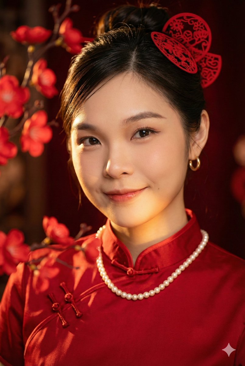 New Chinese Style Portrait with Image Consistency Requirement 2