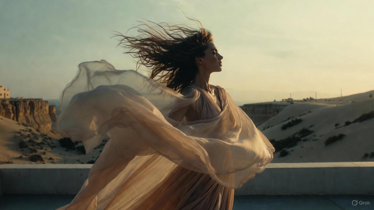 High-Fashion Cinematic Motion Shot