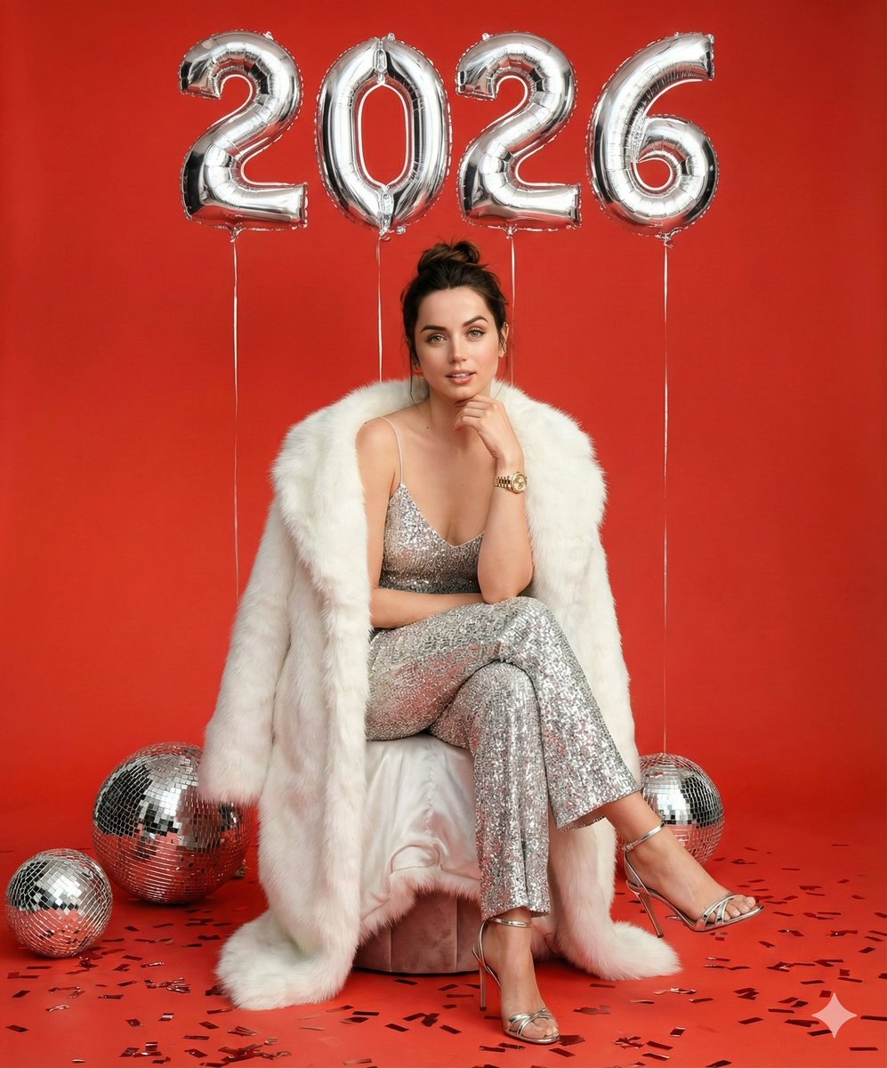 Glamorous New Year's Eve Fashion Shoot