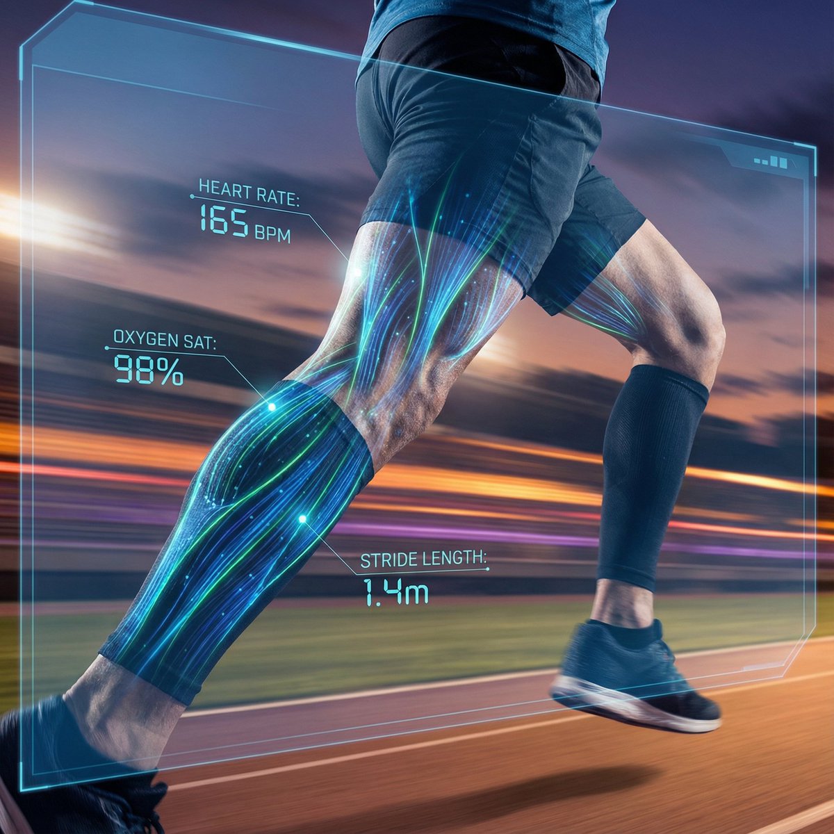 AI Vision Augmented Reality Overlay Concept