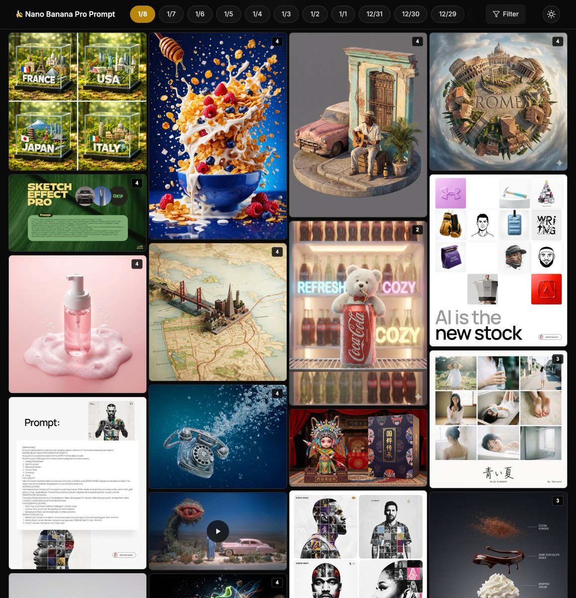 Nano Banana Pro Hot Post Summary Prompts