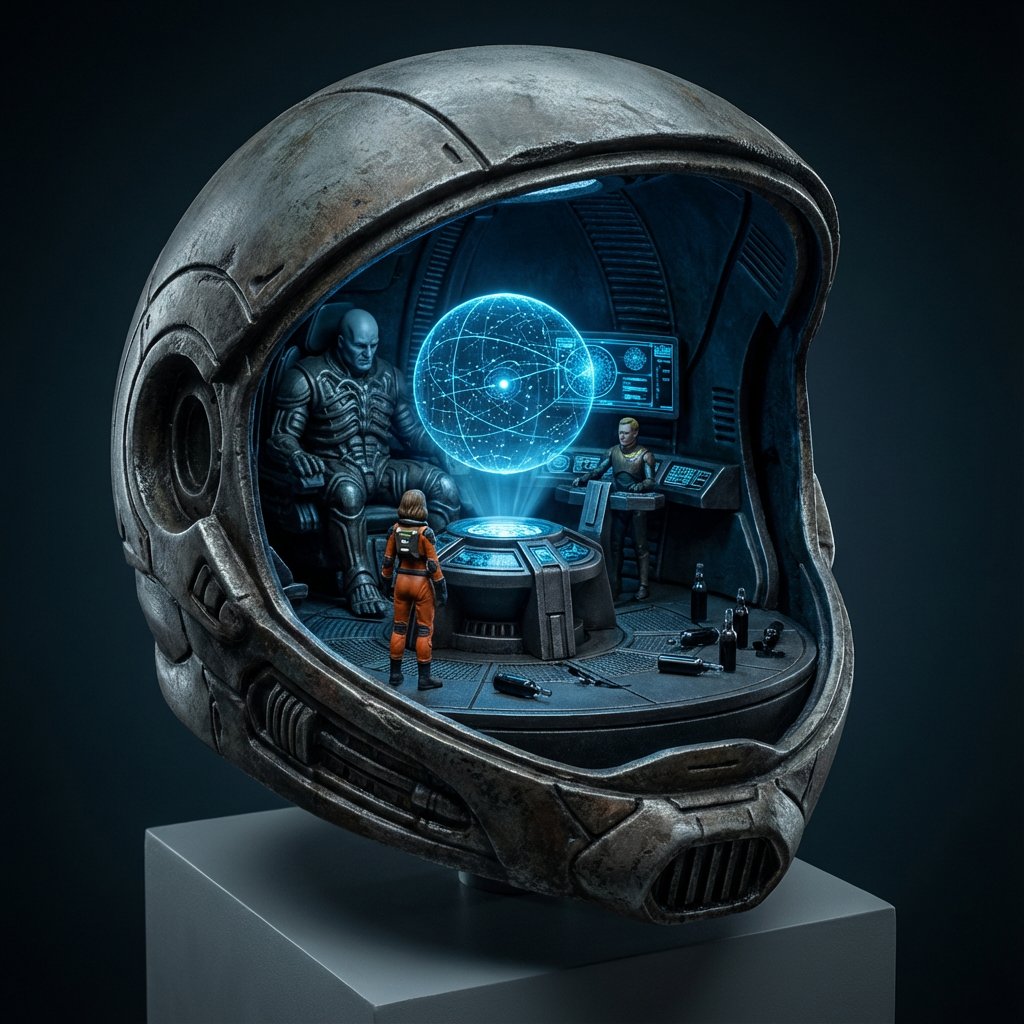 漫畫 / 分鏡腳本 - 高概念 3D 立體透視模型生成提示