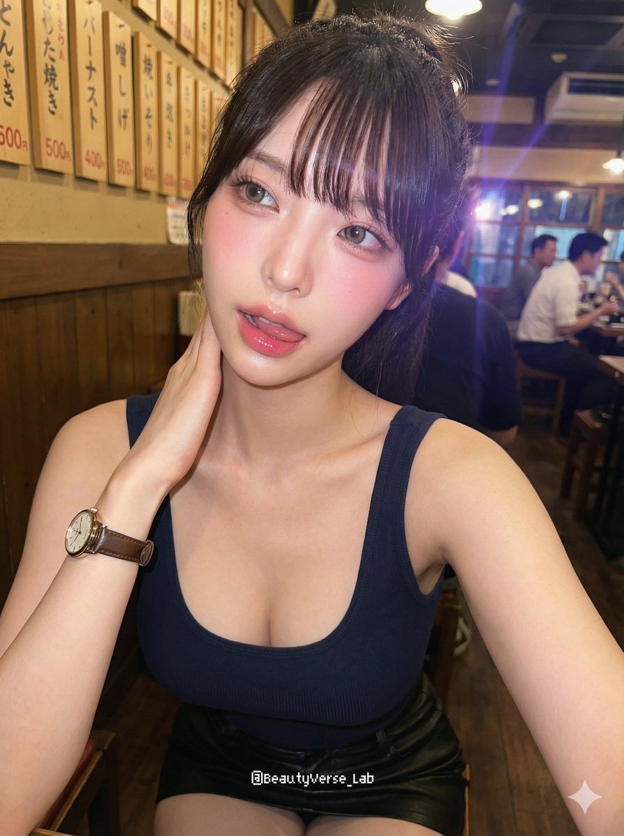 Tipsy Vibe Selfie Portrait Prompt (Character Lock)