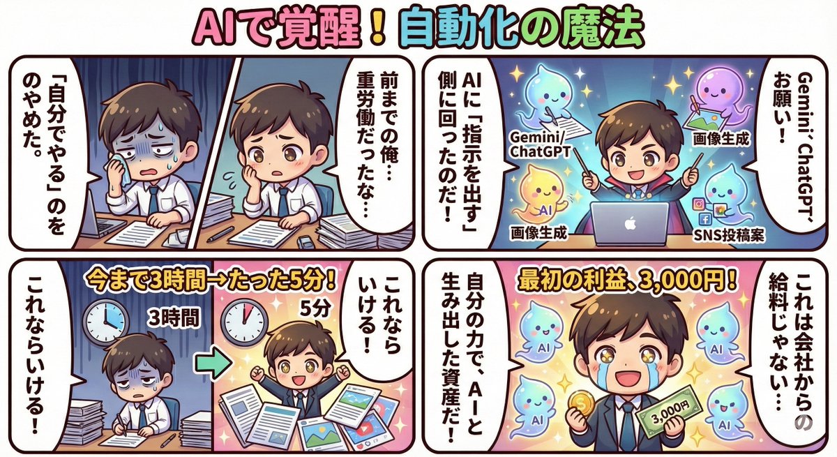 Gemini 3 Story Creation and Nano Banana Pro Manga Generation 2