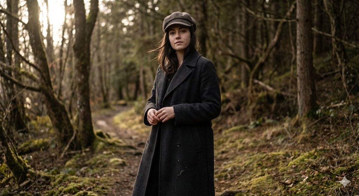 Realistic Full-Body Portrait in Forest Prompt