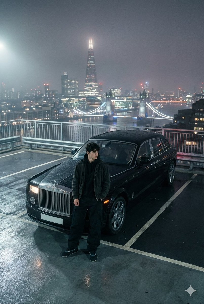 Moody London Rooftop Fashion Editorial 2