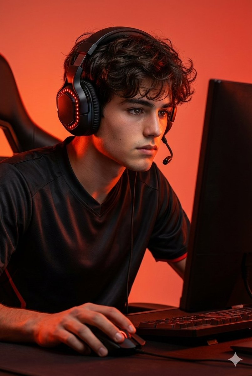 YouTube 縮圖 - 頂級電競玩家肖像提示