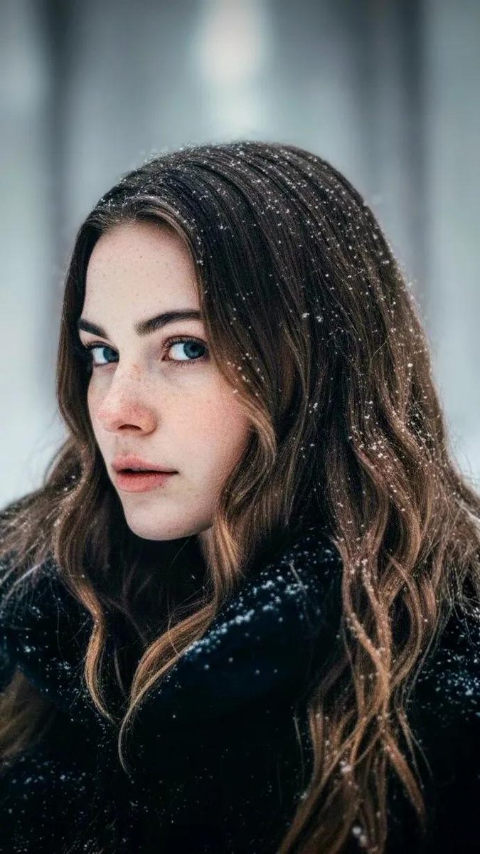 Cinematic Winter Portrait Prompt for Gemini