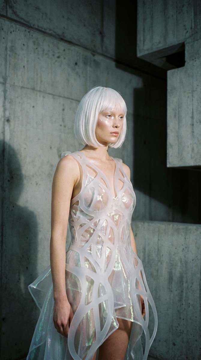 Avant-Garde Architectural Fashion Editorial