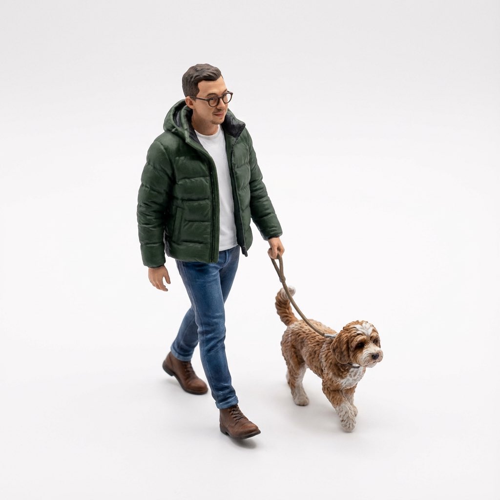 Selfie to Miniature Isometric Figurine Prompt (Simplified)