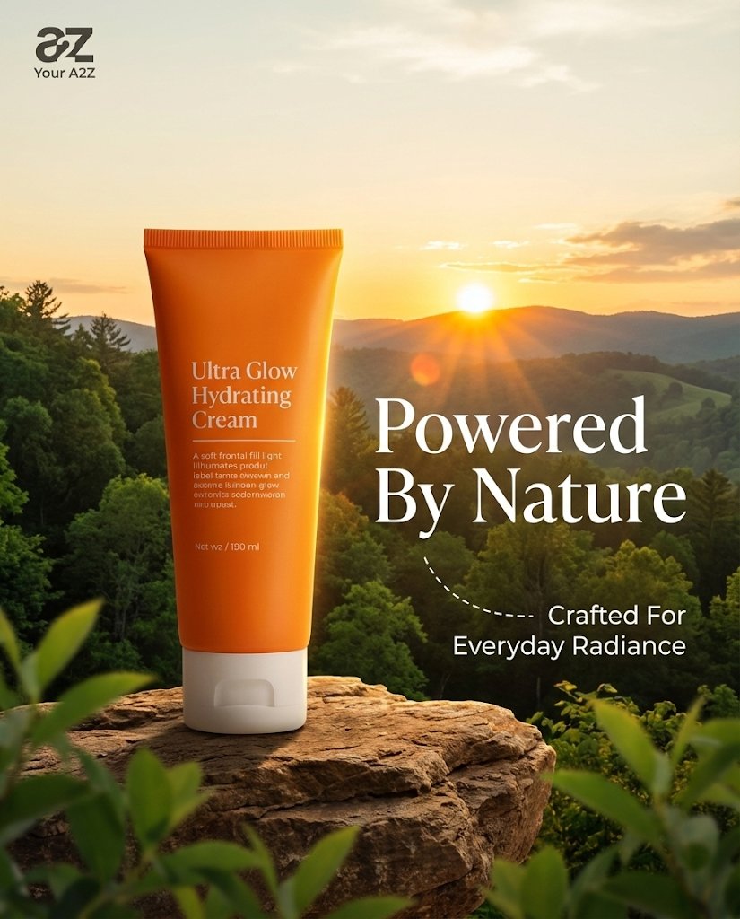 Golden Hour Product Photography on Rugged Rock