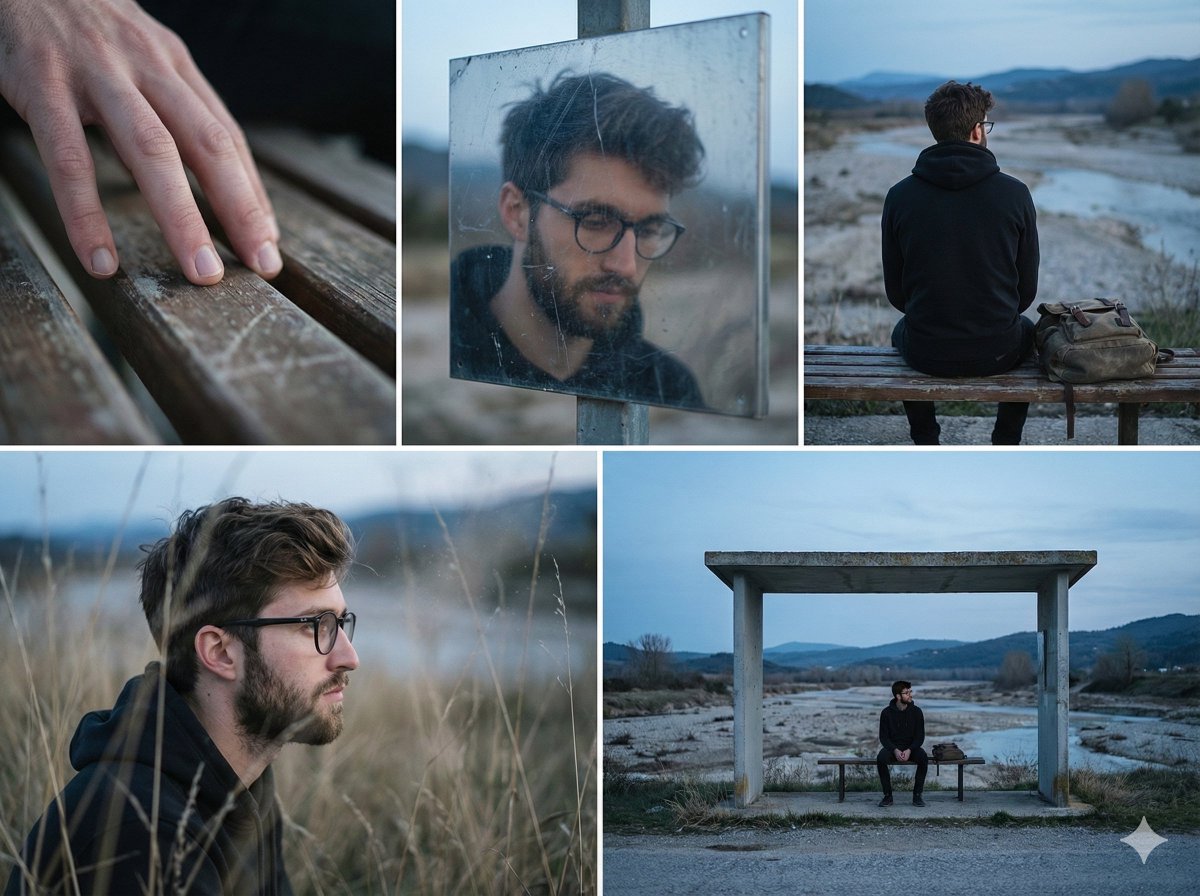 漫畫 / 分鏡腳本 - 懷舊記憶敘事網格提示