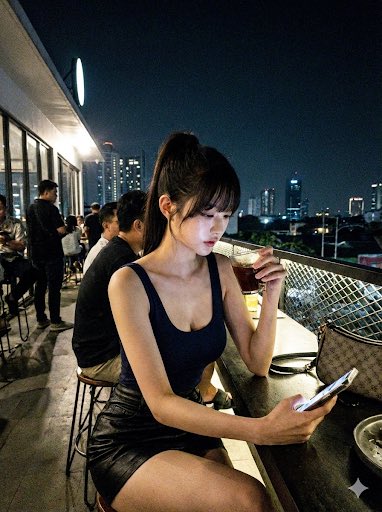 Reference-Based Photo Editing for Candid Night Scene