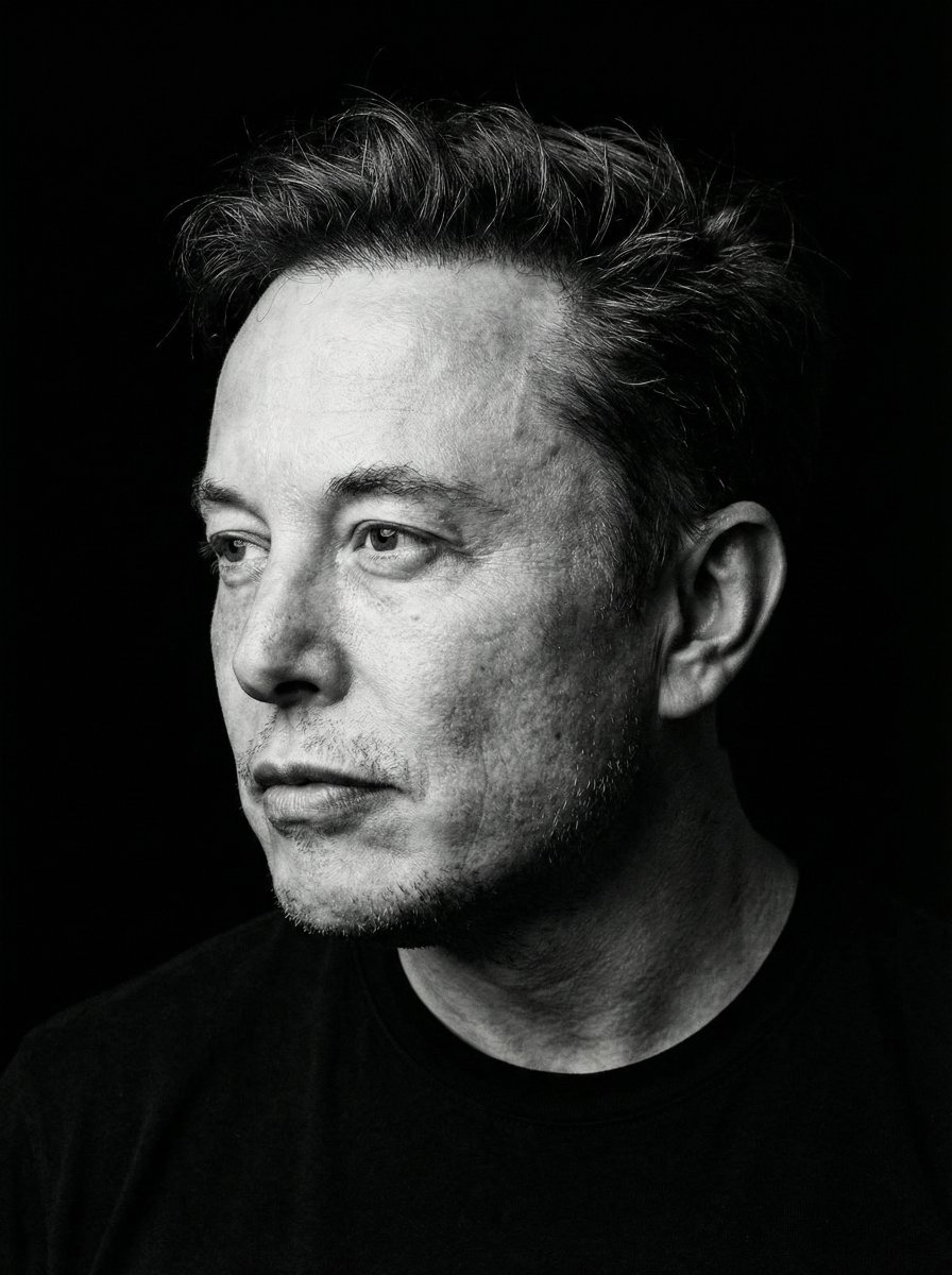 Minimalist Black and White Portrait Photography 3