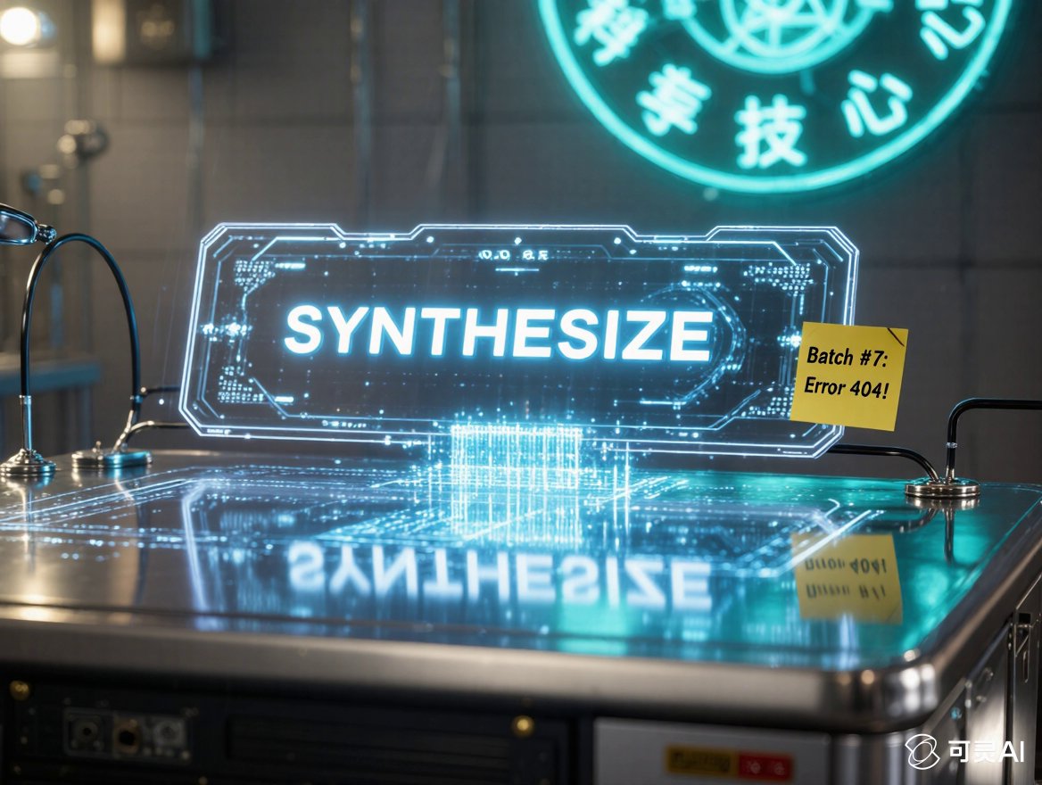 Futuristic Laboratory Text Accuracy Test Prompt 3