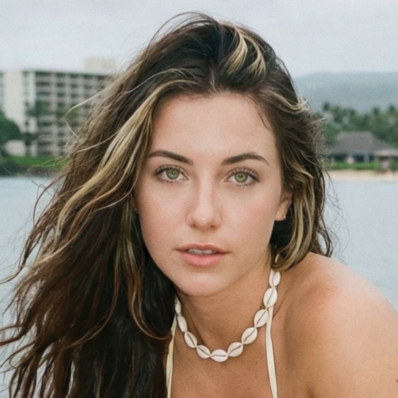 遊戲素材 - 運動型沙漏身材全身參考圖