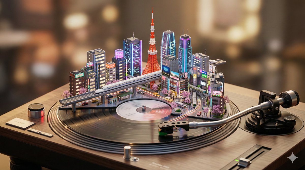 Object-Based Miniature City Diorama Prompt 4