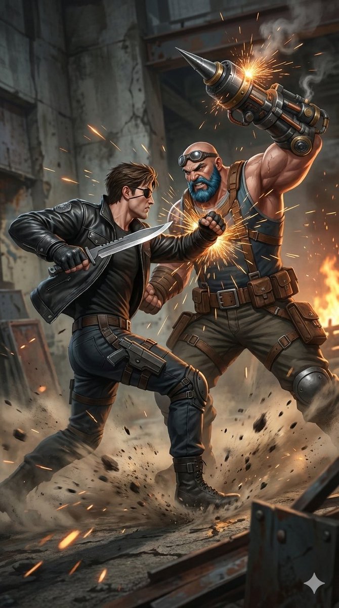 漫画 / 故事板 - 战斗场景生成对比 - Image 2