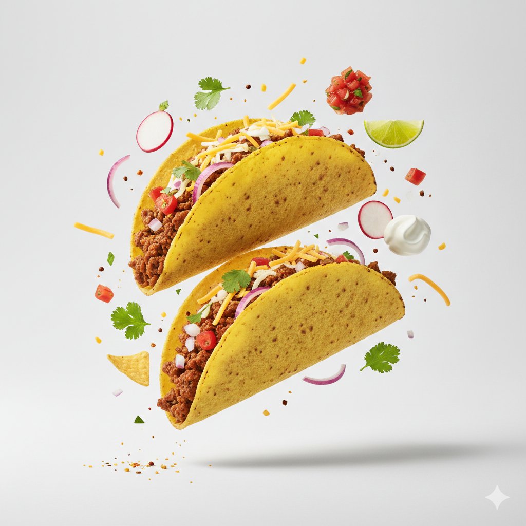 电商主图 - 漂浮食物的微距产品摄影 - Image 2