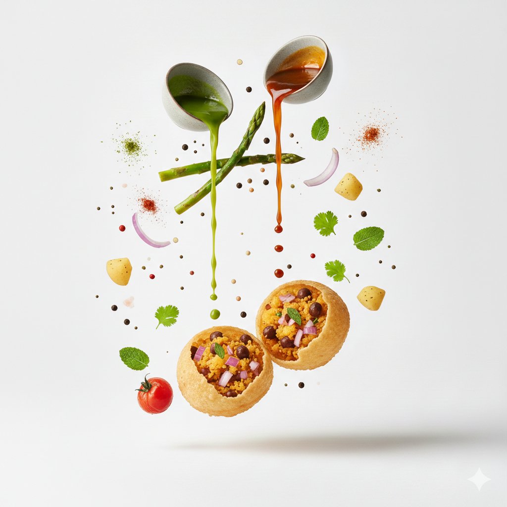 电商主图 - 漂浮食物的微距产品摄影 - Image 3