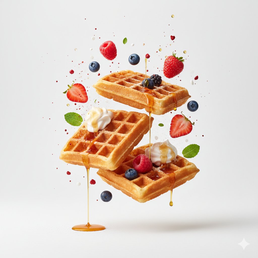 电商主图 - 漂浮食物的微距产品摄影 - Image 4