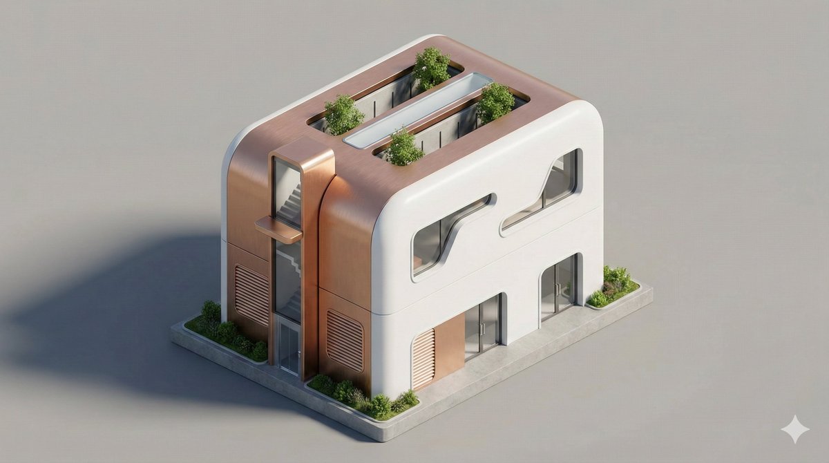 游戏素材 - 家用物品的 3D 等距透视模型作为建筑 - Image 3