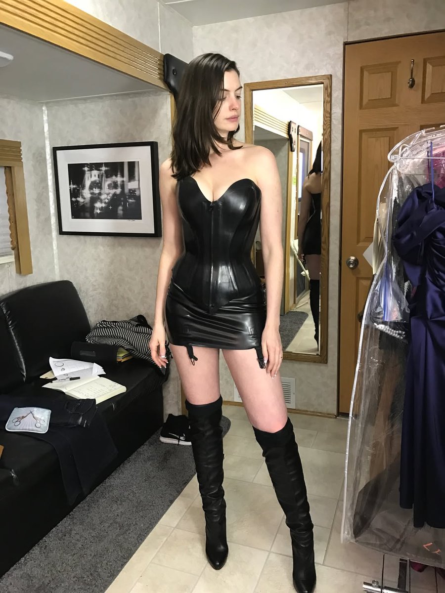 Sample output image for Latex and Leather Backstage Portrait